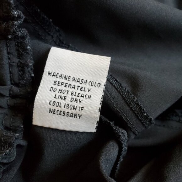 Habitat Clothes to Live In Black Pull-on Pant Size Medium - Picture 9 of 9